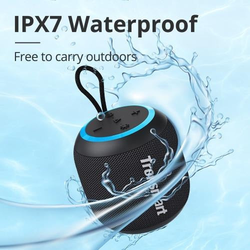 Tronsmart, T7 Mini 15W Waterproof Bluetooth Portable Outdoor Speaker With Built In Battery, Up To 18 Hours Playtime 786880 Black