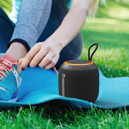 Tronsmart, T7 Mini 15W Waterproof Bluetooth Portable Outdoor Speaker With Built In Battery, Up To 18 Hours Playtime 786880 Black