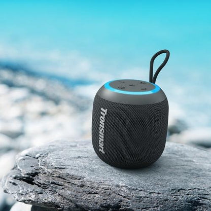 Tronsmart, T7 Mini 15W Waterproof Bluetooth Portable Outdoor Speaker With Built In Battery, Up To 18 Hours Playtime 786880 Black