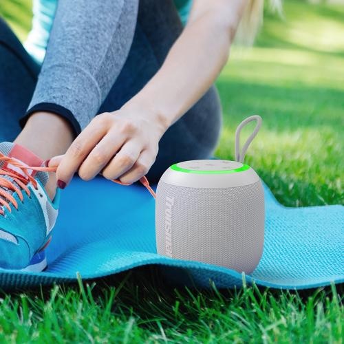 Tronsmart, T7 Mini 15W Waterproof Bluetooth Portable Outdoor Speaker With Built In Battery, Up To 18 Hours Playtime 993710 Gray