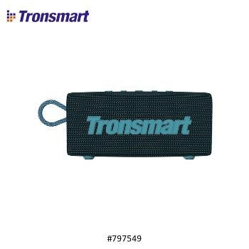 Tronsmart, Trip 10W Waterproof Bluetooth Portable Outdoor Speaker With Built In Battery, Up To 20 Hours Playtime 797549 Blue