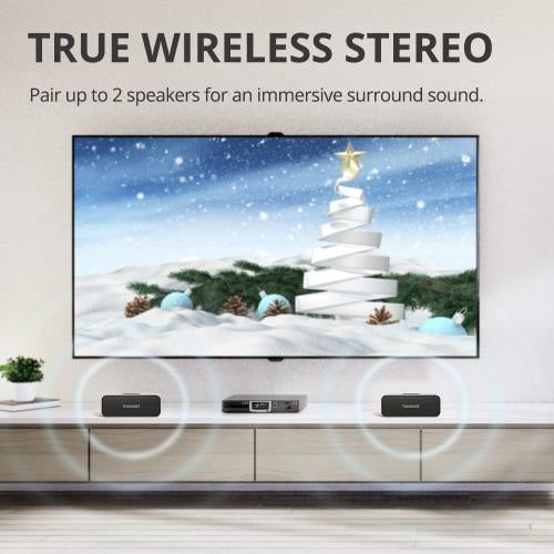 Tronsmart, T2 Mini 10W Bluetooth Portable Outdoor Speaker With Built In Battery, Up To 18 Hours Playtime 985906 Black
