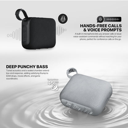 Fantech, Nerabox Bs153 Wireless Speaker Bluetooth 5.4, 5W Rms, Tws Mode, Usb & Tf Card Support, Built-In Battery, Available in Different Colors