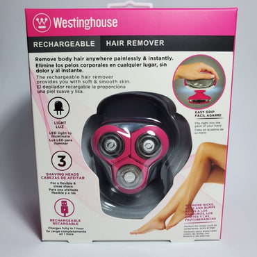 Westinghouse, Multipurpose Electric Shaver Hair Remover Rechargeable for Women - WH1130