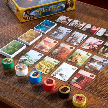 Space Cowboys, Splendor Board Game (Base Game) | Family Board Game | Board Game For Adults And Family | Strategy Game | Ages 10+ | 2 To 4 Players | Average Playtime 30 Minutes