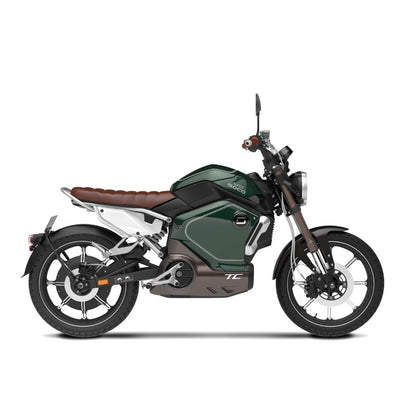 Super Soco, TC, Electric Motorcycle, Li-ion Removable Battery, Top Speed 65 Km/H, 1900W, Dark Green
