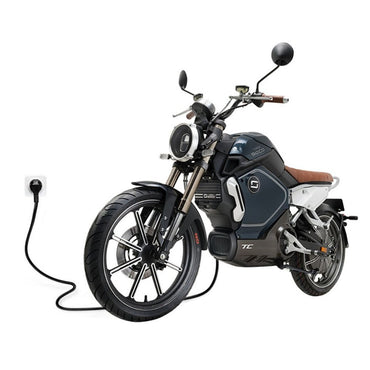 Super Soco, TC, Electric Motorcycle, Li-ion Removable Battery, Top Speed 65 Km/H, 1900W, Dark Green
