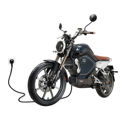 Super Soco, TC, Electric Motorcycle, Li-ion Removable Battery, Top Speed 65 Km/H, 1900W, Dark Green