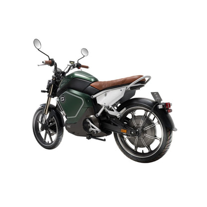 Super Soco, TC, Electric Motorcycle, Li-ion Removable Battery, Top Speed 65 Km/H, 1900W, Dark Green