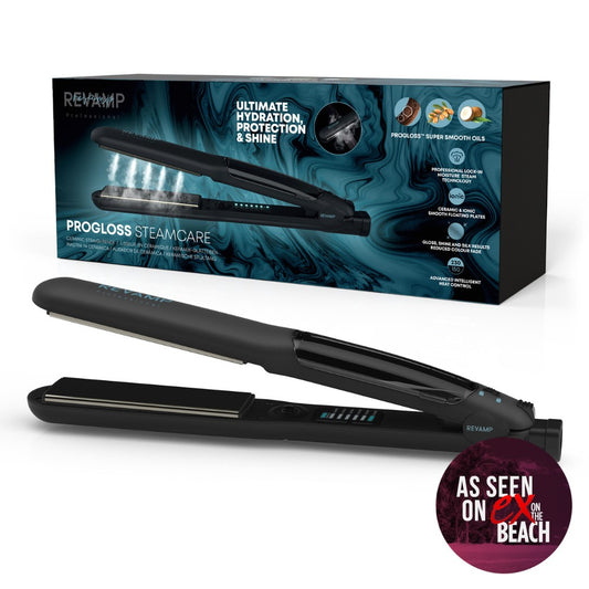 Revamp, Progloss Steamcare Ceramic Hair Straightener, ST-1600
