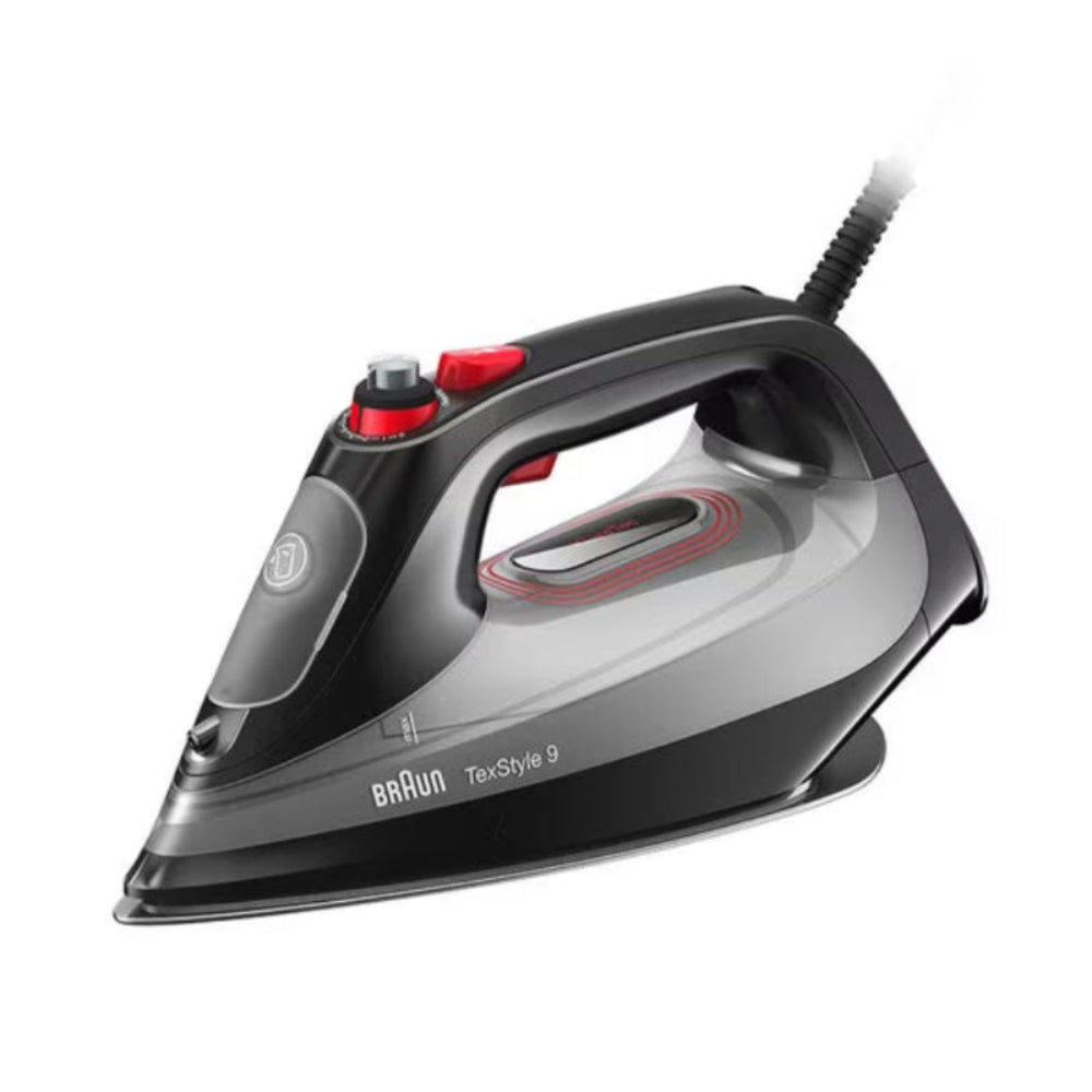 Braun, Steam Iron Non Stick 3100W 230g Steam Boost Eloxal Plus Plates