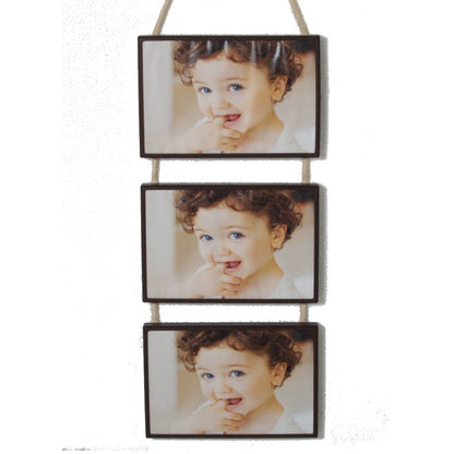 OGO, Multiple Landscape Photo 3 Color Photo Frames to hang in living or bedroom