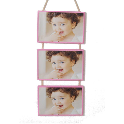 OGO, Multiple Landscape Photo 3 Color Photo Frames to hang in living or bedroom
