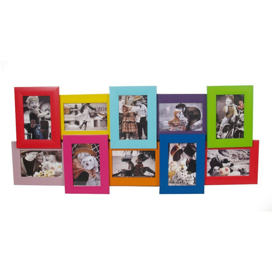 OGO, Large Rectangular Photo Collage Frame for 10 photos