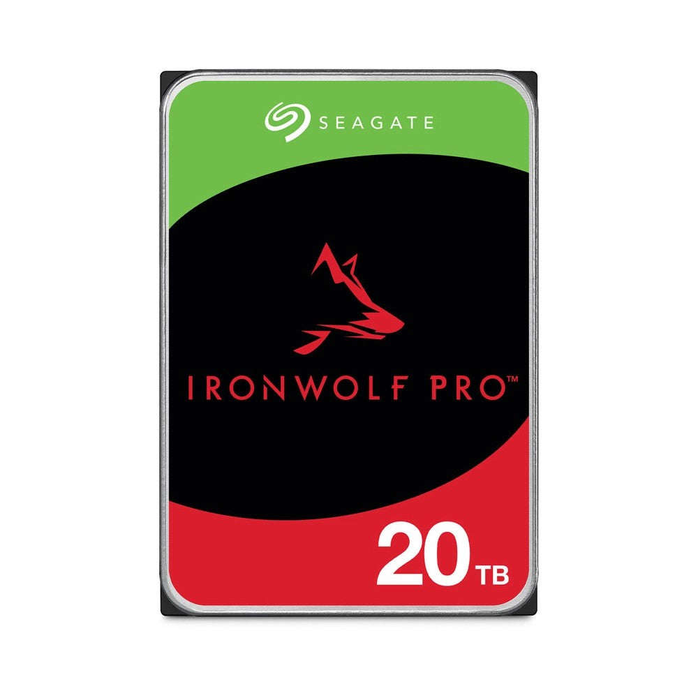 Seagate, Ironwolf Pro 20Tb Sata 6Gb/S 7200 Rpm 3.5', 5 Years Warranty