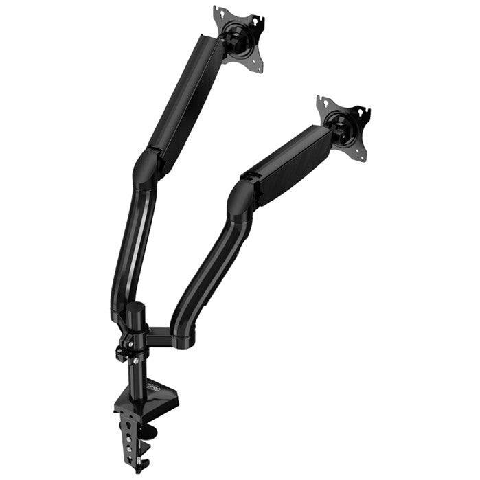 Kaloc, Ds90-2 Dual Desk Monitor Arm, Adjustable Gas Spring & Support Max 32 Inch