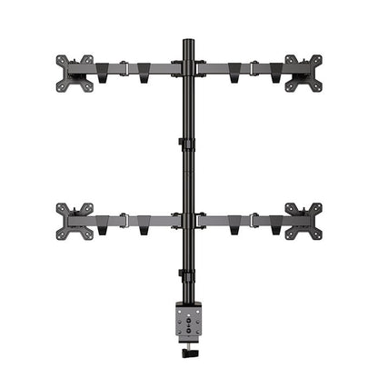 Kaloc, Dw240-J 4 Monitor Desk Mount, Heavy Duty & Fully Adjustable Stand