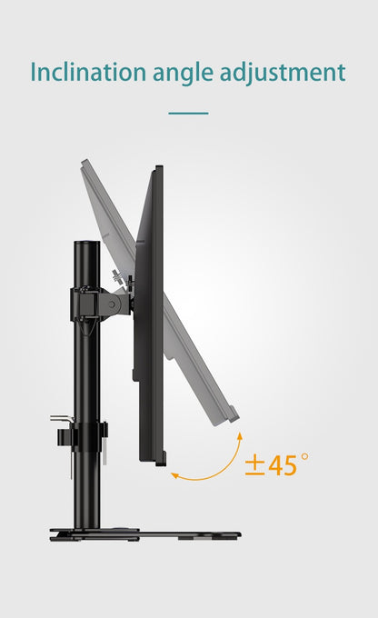 Kaloc, Dw220-T Dual Monitor Desk Mount, Heavy Duty & Fully Adjustable Stand