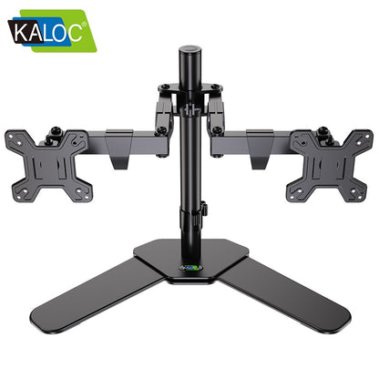 Kaloc, Dw220-T Dual Monitor Desk Mount, Heavy Duty & Fully Adjustable Stand