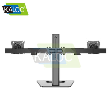 Kaloc, Dz220T Adjustable Horizontal Dual Monitor Arm, For Screens 17 To 27 Inches