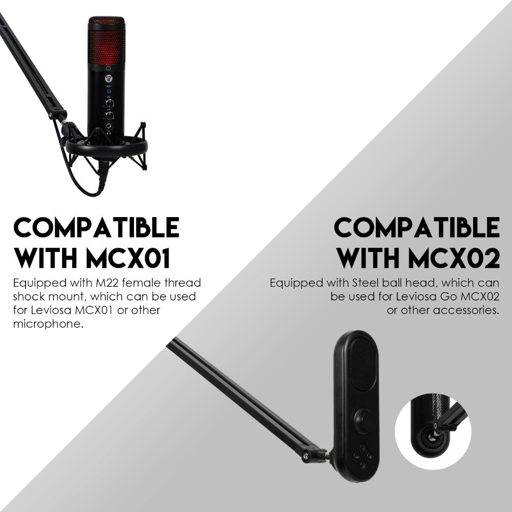 Fantech, Ac902S Adjustable Microphone Stand