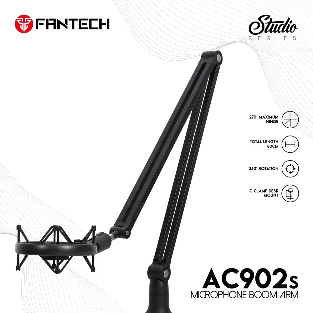 Fantech, Ac902S Adjustable Microphone Stand