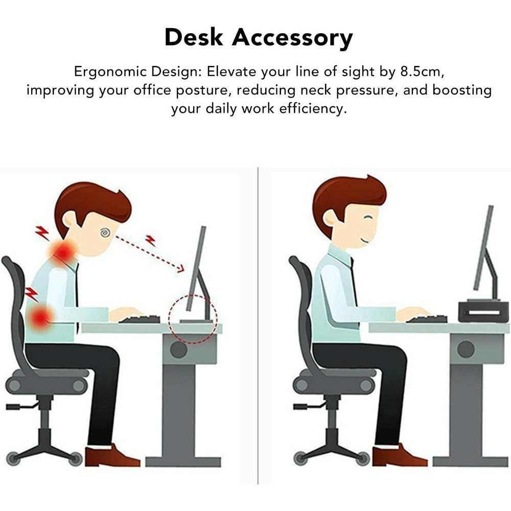 Organize Your Workspace: Laptop or Monitor Stand Riser 51.5 x 20 x 8.2cm - MRD70