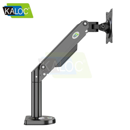 Kaloc, Ds300B Adjustable Single Monitor Arm With Internal Gas Spring Technology For Easy Adjustment, For Screens 17 To 32 Inches