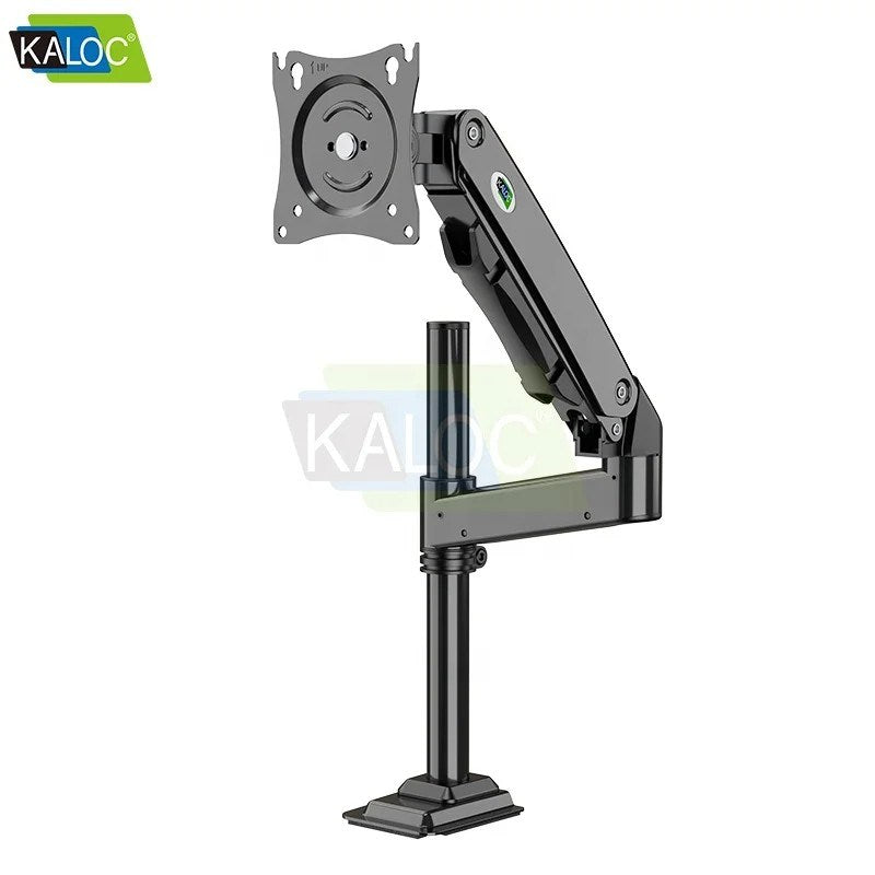 Kaloc, Dh100B Single Monitor Arm With Internal Gas Spring Technology For Easy Adjustment, For Screens 17 To 33 Inches