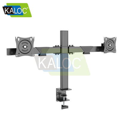 Kaloc, DZ220J Adjustable Horizontal Dual Monitor Arm, for Screens 17 to 32 Inches