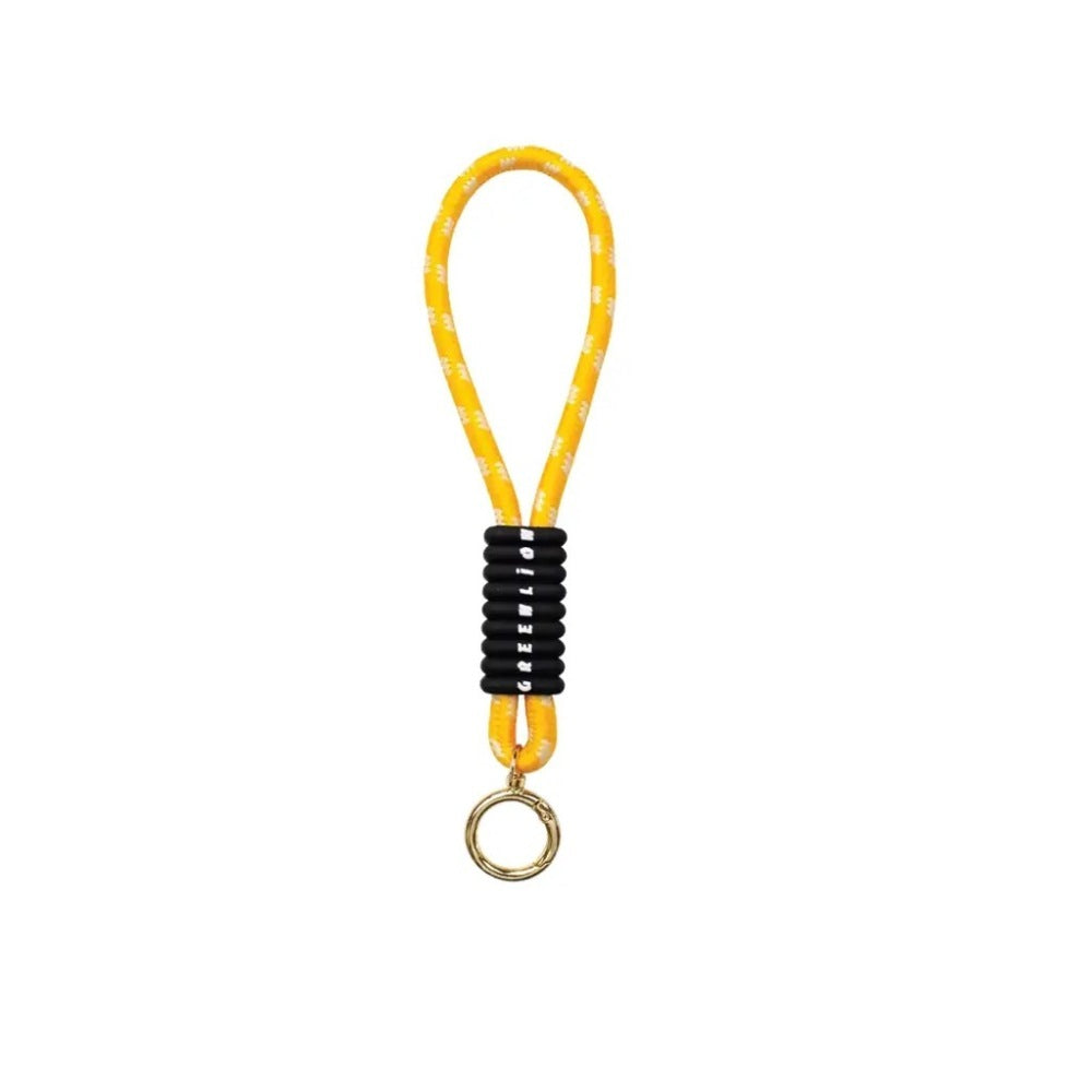 Green Lion, Hand Wrist Strap Zinc Alloy Spring Ring 40Cm Length Hands-Free Convenience Mobile Phone Compatible, Available in Different Colors