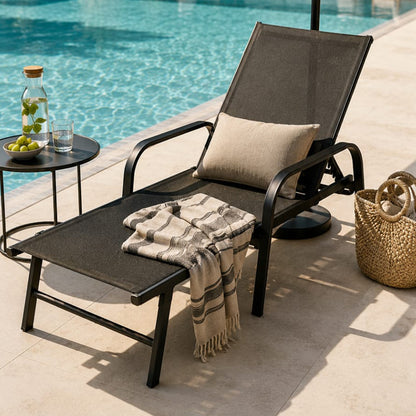 KC Outdoor Sun Lounger [Grey], BNL003S