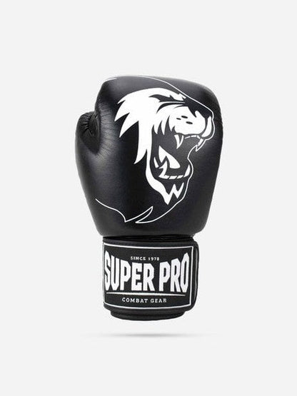 SUPER PRO COMBAT GEAR WARRIOR LEATHER KICKBOXING GLOVES