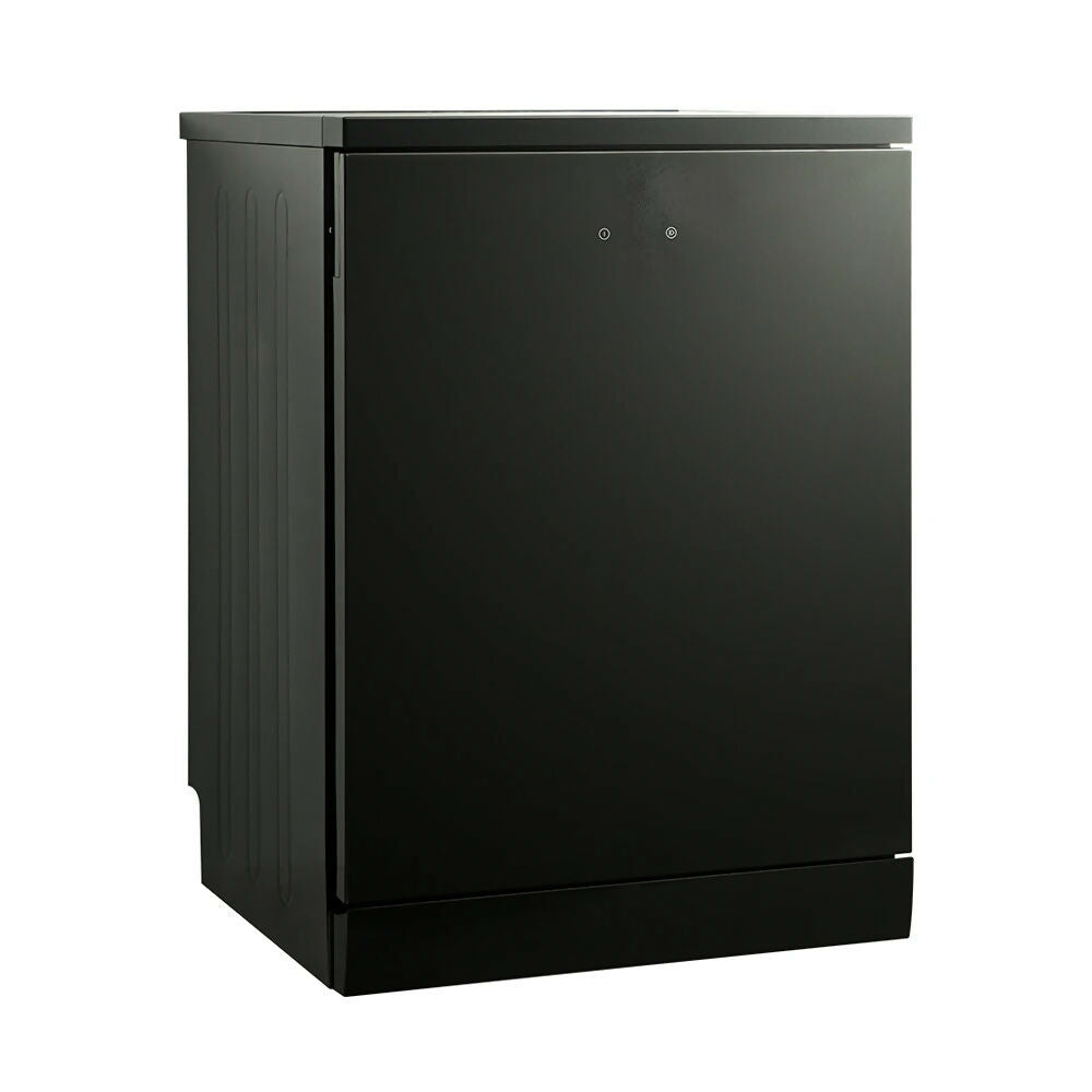 France Dishwasher, 15 Settings, 9 Programs, Auto Open Door - [Black Glass], FRN-D11054BGL