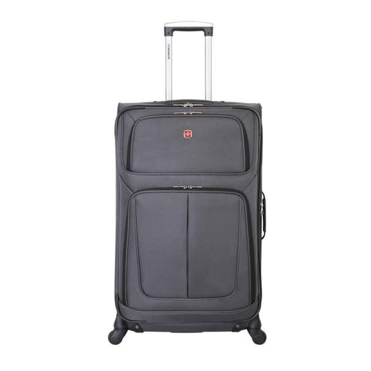 Swissgear, Luggage Single Travel Bag, Soft Cover, Lightweight Tsa Lock, Grey