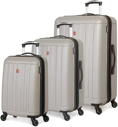 Swissgear, Hardside Expandable Luggage With Spinner Wheels, 3-Piece Set, Available in Different Colors