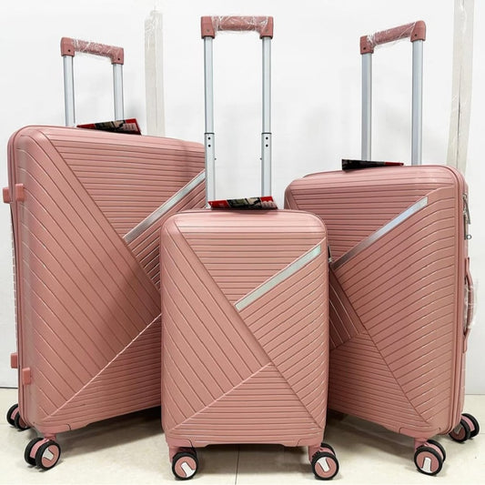 Swiss Line, Expandable Suitcase Pc Abs Tsa Luggage 3 Piece Set, Available in Different Colors