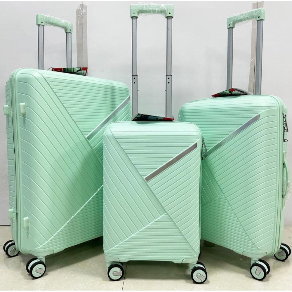 Swiss Line, Expandable Suitcase Pc Abs Tsa Luggage 3 Piece Set, Available in Different Colors