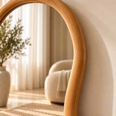 Amara Free-Form Full-Length Mirror – Freestanding or Wall-Mounted | 50X1603