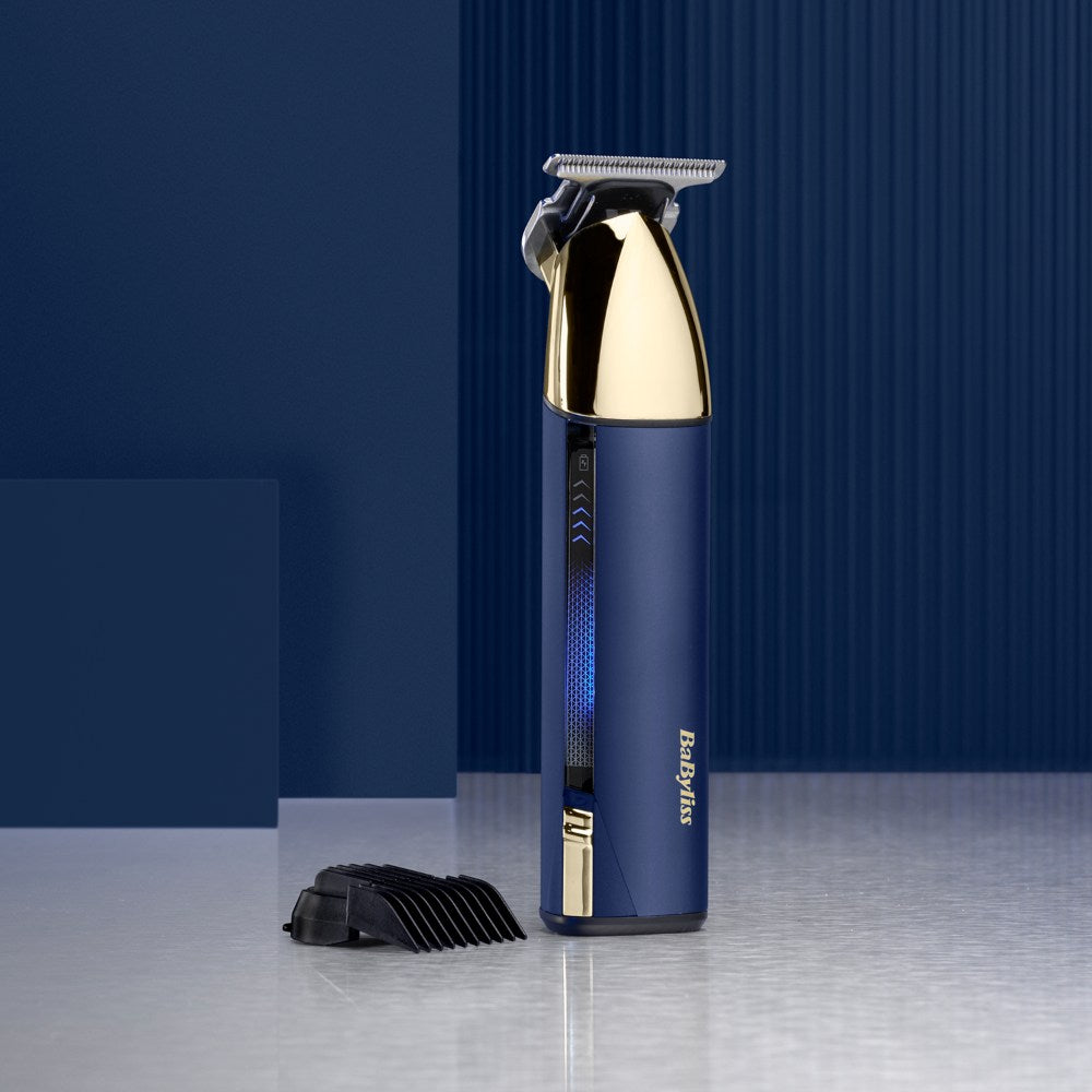 Babyliss, T992E Waterproof Rechargeable Beard Trimmer, 40Mm T-Shaped Japanese Steel Blades