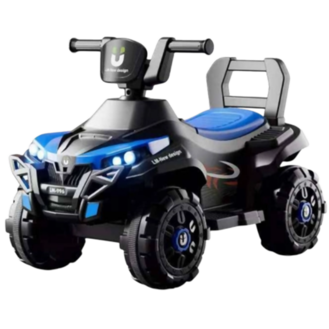 Kids Battery-Powered ATV – 6V Ride-On with Music, LED Lights & Gel Wheels (Ages 2–5)