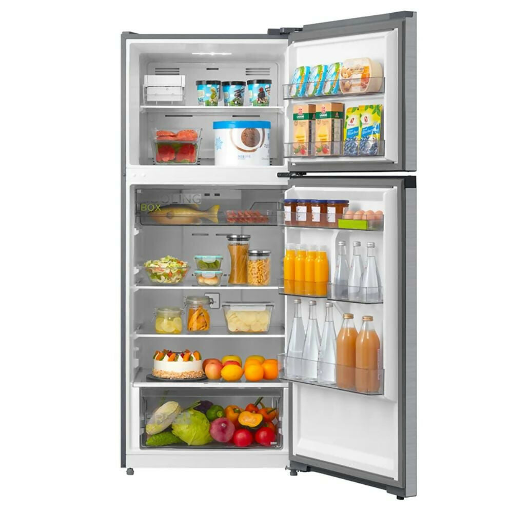 Midea Fridge Top Mount Refrigerator 723L - [Silver Stainless Steel], MDRT723MTD46-D