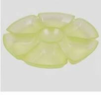 Serving Plate PP Chip and Dip, Available in Many Colors