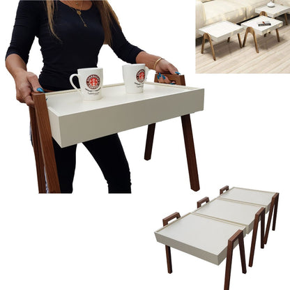 Cool Gift, 3 Pcs Coffee Table Set, Available in Different Models