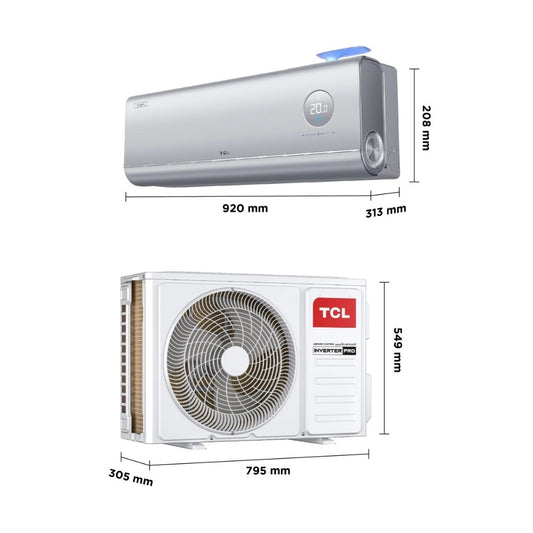TCL, Air Conditioner Split FRESHIN 12000BTU Inverter Gen Mode