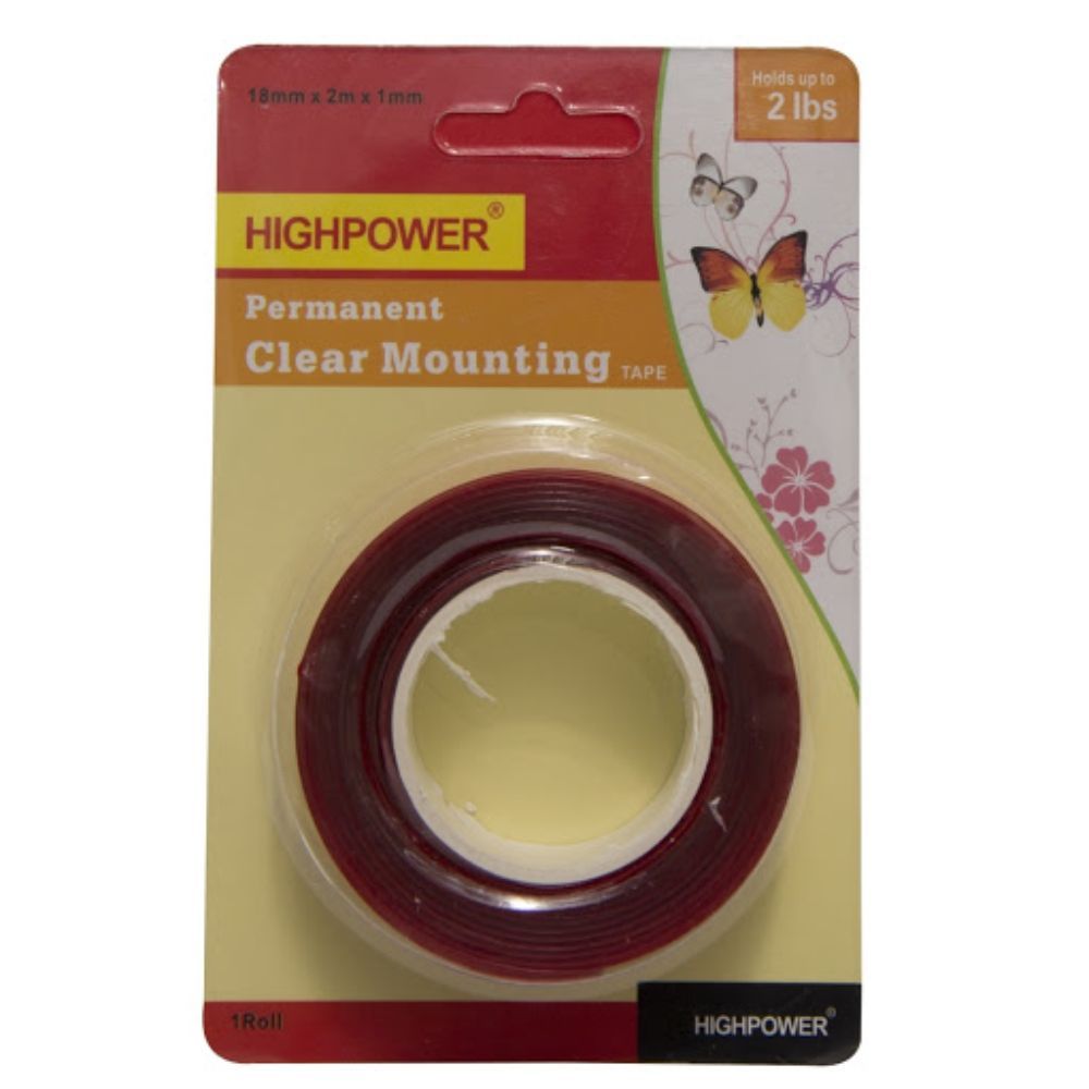 Highpower, Clear Mounting Tape
