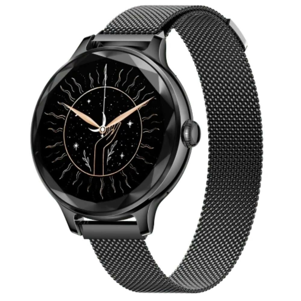Noise Smart Watch Diva 2 - 20MM Strap [Black], NOISE-DIVA2BKL