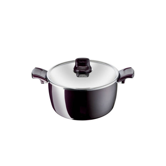 Tefal, Resist Intense - Stewpot 26cm + Glass LID, TEF-D5225282