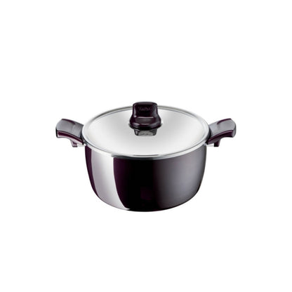 Tefal, Resist Intense - Stewpot 26cm + Glass LID, TEF-D5225282