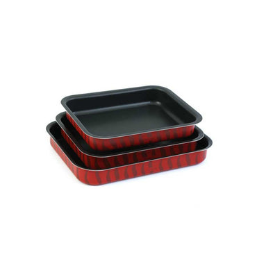 Tefal, Tempo Flame Ovenware - Set 3 Oven Dishes (31x24cm - 37x27cm - 41x29cm), TEF-J5715582